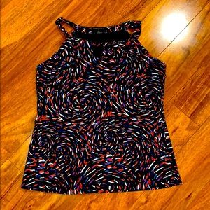 Banana Republic abstract print tank like new!